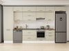 Alvinka 400X240 Cm Klasik Mebran Mutfak Dolabı Mbb-E80B60S60-1