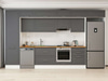 Alvinka 400X240 Cm Klasik Mebran Mutfak Dolabı Mbb-E80B60S60-2