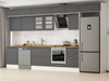 Alvinka 400X240 Cm Klasik Mebran Mutfak Dolabı Mb-E90S60S50-3