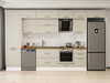 Alvinka 400X240 Cm Klasik Mebran Mutfak Dolabı Mbb-E90B60S50-2