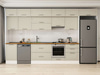 Alvinka 400X240 Cm Klasik Mebran Mutfak Dolabı Mb-E90S50S60-1