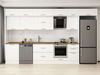 Alvinka 400X240 Cm Klasik Mebran Mutfak Dolabı Mb-E90S60S50-2