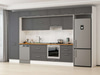 Alvinka 400X240 Cm Klasik Mebran Mutfak Dolabı Mbb-E80B60S60-1