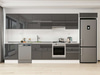 Alvinka 410X222 Cm High Gloss Mutfak Dolabı Mb-E90S60S60-1
