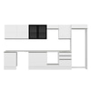 Alvinka 410X222 Cm High Gloss Mutfak Dolabı Mb-E90S60S60-3