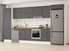 Alvinka 410X222 Cm Klasik Mebran Mutfak Dolabı Mbb-E90B60S60-1