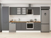 Alvinka 410X222 Cm Klasik Mebran Mutfak Dolabı Mbb-E90B60S60-3