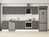 Alvinka 410X222 Cm Klasik Mebran Mutfak Dolabı Mb-E90S60S60-2