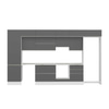 Alvinka 410X240 Cm High Gloss Mutfak Dolabı Mbb-E90B60S60-1