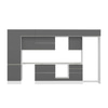 Alvinka 410X240 Cm High Gloss Mutfak Dolabı Mbb-E90B60S60-2