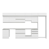 Alvinka 410X240 Cm High Gloss Mutfak Dolabı Mb-E90S60S60-1