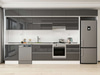 Alvinka 410X240 Cm High Gloss Mutfak Dolabı Mb-E90S60S60-1
