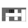 Alvinka 410X240 Cm High Gloss Mutfak Dolabı Mbb-E90B60S60-3