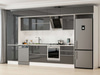 Alvinka 410X240 Cm High Gloss Mutfak Dolabı Mbb-E90B60S60-2