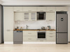Alvinka 410X240 Cm Klasik Mebran Mutfak Dolabı Mbb-E90B60S60-3