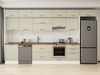 Alvinka 410X240 Cm Klasik Mebran Mutfak Dolabı Mb-E90S60S60-1