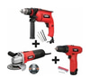 Attlas Eco Set 3G Li (Matkap + Taşlama + 12 V Li-On Vidalama)