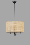 Bermuda 3 Lü Rattan Avize