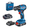 Bosch 18V Akülü Vidalama 2 Ah Çift Akü Gsr 185-Li- 06019K3000 Hm