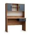 Calisma Masasi Cam Govde Antrasit Kapak 100X180X60 Cm