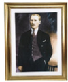 Çerçeveli Atatürk Resmi Asorti 60X80
