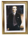 Çerçeveli Atatürk Resmi Asorti 60X80