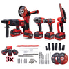 Dawreek BEŞLİ SET MW600R (13mm Ç.Mandren+S.Sıkma+Ş.Spral+Ş.Hilti+BUDAMA) (BT0207)