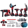 Dawreek CHELİKBEI BEŞLİ SET MW350R (10mm Ç.Mandren+S.Sıkma+Ş.Spral+Ş.Hilti+Budama) (CB0186)