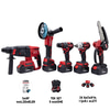 Dawreek CHELİKBEI BEŞLİ SET MW350R (10mm Ç.Mandren+S.Sıkma+Ş.Spral+Ş.Hilti+Budama) (CB0186)