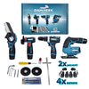 Dawreek DÖRTLÜ SET MK (Mini testere+ avuç taşlama+akülü vidalama+dekupaj) (BT0203)