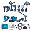 Dawreek ONLU SET (Led Işık + Kırıcı Delici Matkap+avuç taşlama+Somun Sıkma+Vidalama+Sunta Kesme+Dekupaj+Lazer Metre+Oto Yıkama+Çok Fonksiyonlu Avuç Taşlama) (BT0149)