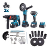 Dawreek ÜÇLÜ SET MK800 2B1Ş (Ş.SPRAL+S.SIKMA+Ş.HİLTİ) (BT0176)