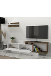 Dekorister Asos Tv Ünitesi Beyaz Ceviz