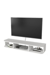 Dekorister Bask Tv Sehpası Beyaz 120 Cm