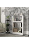 Dekorister Cella 3 Raflı Kitaplık Beyaz