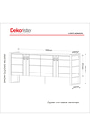 Dekorister Exclusive Lost Konsol Ceviz