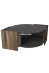 Dekorister Exclusive Marbel Orta Sehpa Ceviz-mermer