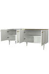 Dekorister Exclusive Ravenna Konsol Beyaz-mermer