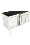 Dekorister Exclusive Ravenna Konsol Beyaz-mermer