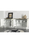Dekorister Exclusive Ravenna Konsol Beyaz-mermer
