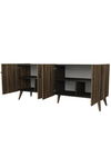 Dekorister Exclusive Wood Konsol Ceviz-antrasit