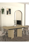 Dekorister Lava Yemek Masası Rota - Antrasit 180cm