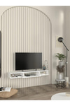 Dekorister Leppo Tv Sehpası Beyaz 135 Cm