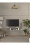 Dekorister Macros Tv Sehpası Beyaz 120 cm