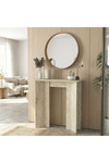 Dekorister Mara Modern Holl Antre Dresuar, Salon & Oturma Odası Mobilyası Traverten 90 cm