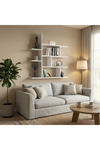 Dekorister Motif Kitaplık 2 Beyaz