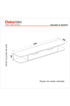 Dekorister Noland Tv Sehpası Rota 150 Cm