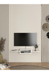 Dekorister Toby Tv Sehpası Beyaz 115 Cm
