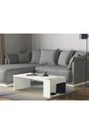 Dekorister View Beyaz Orta Sehpa - Modern Salon ve Oturma Odası Sehpası