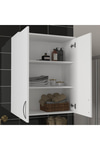 Dekorister Zoe Banyo Üst Dolabı Beyaz